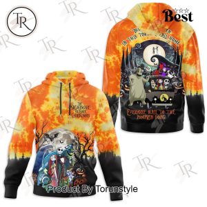 The Nightmare Before Christmas Everyone Hall To The Pumpkin Song Hoodie