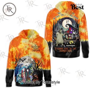 The Nightmare Before Christmas Everyone Hall To The Pumpkin Song Hoodie