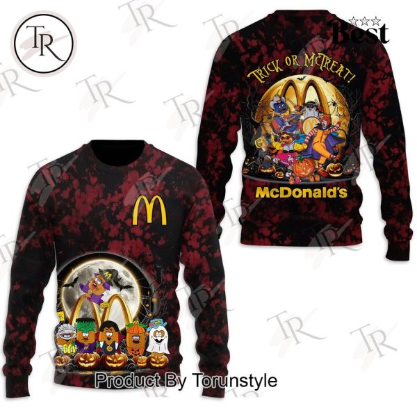 Trick Or McTreat Mcdonald’s Halloween Hoodie