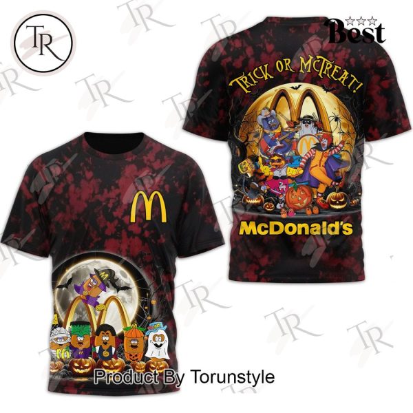 Trick Or McTreat Mcdonald’s Halloween Hoodie