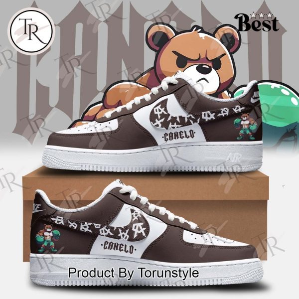 Canelo Bear Air Force 1 Sneakers