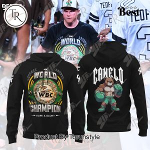 Canelo Alvarez WBC World Champion Hoodie – White