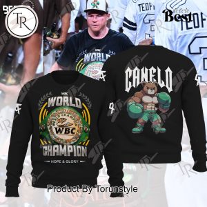 Canelo Alvarez WBC World Champion Hoodie – Black