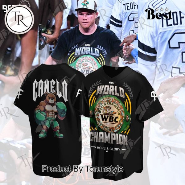 Canelo Alvarez WBC World Champion Hoodie – Black