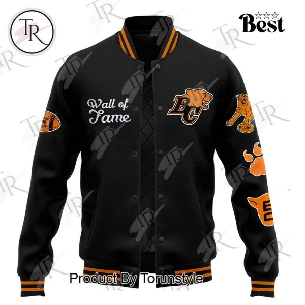 BC Lions Wall of Fame 2024 Baseball Jacket