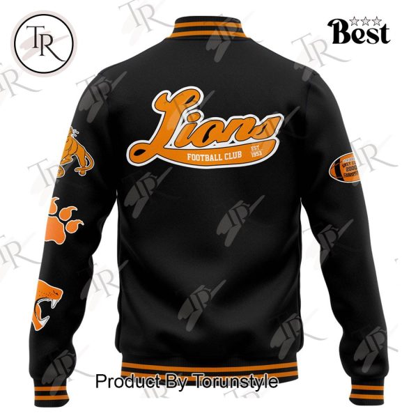 BC Lions Wall of Fame 2024 Baseball Jacket