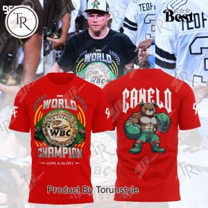 Canelo Alvarez WBC World Champion Hoodie – Red