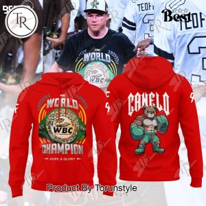 Canelo Alvarez WBC World Champion Hoodie – Black