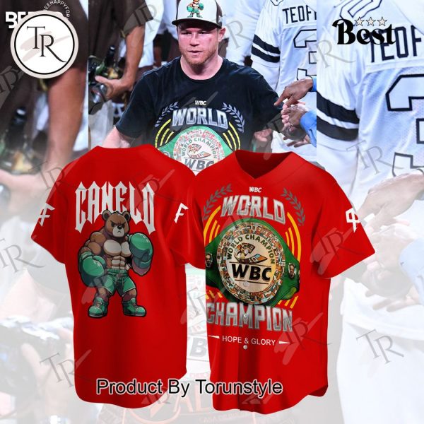 Canelo Alvarez WBC World Champion Hoodie – Red