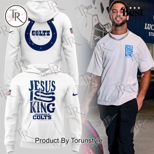 Jesus Is King Indianapolis Colts Hoodie