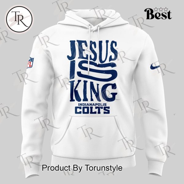 Jesus Is King Indianapolis Colts Hoodie