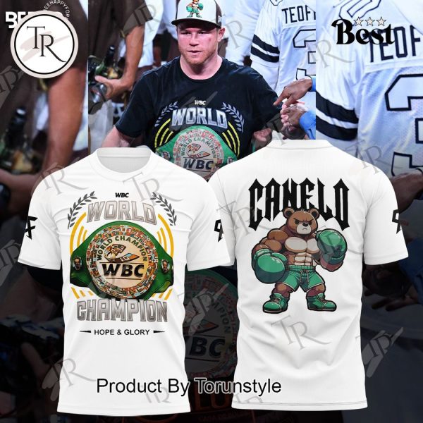 Canelo Alvarez WBC World Champion Hoodie – White