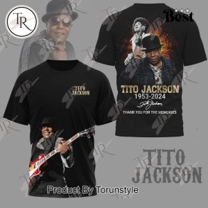 70 Years Of 1953-2024 Tito Jackson Thank You For The Memories T-Shirt