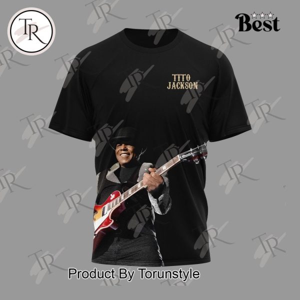 Tito Jackson 1953-2024 Thank You For The Memories T-Shirt