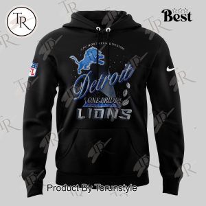 NFC Northern Division Detroit Lions One Pride Hoodie