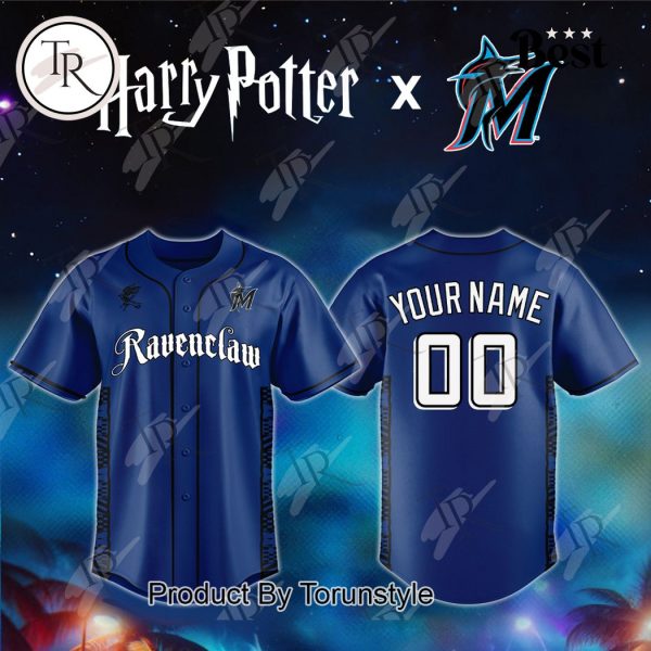 Miami Marlins x Harry Potter Ravenclaw 2024 Baseball Jersey