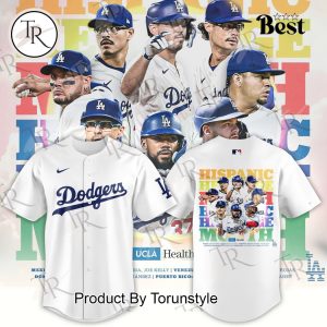 Los Angeles Dodgers 2024 Hispanic Heritage Month Baseball Jersey