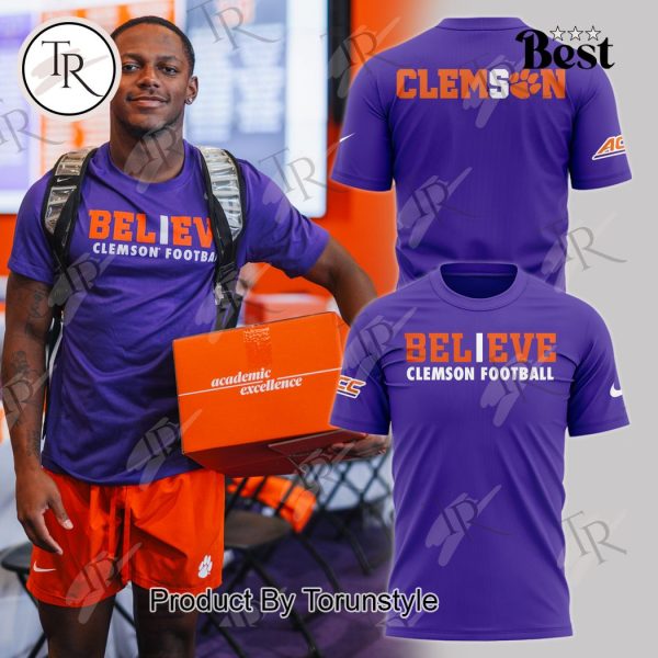 Believe Clemson Football Hoodie