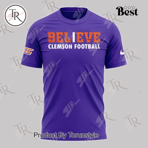 Believe Clemson Football Hoodie