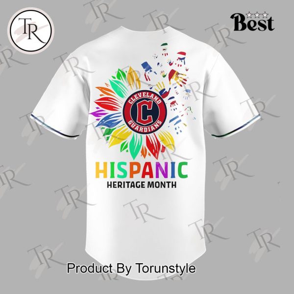 Cleveland Guardians Happy Hispanic Heritage Month Baseball Jersey