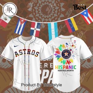 Houston Astros Happy Hispanic Heritage Month Baseball Jersey