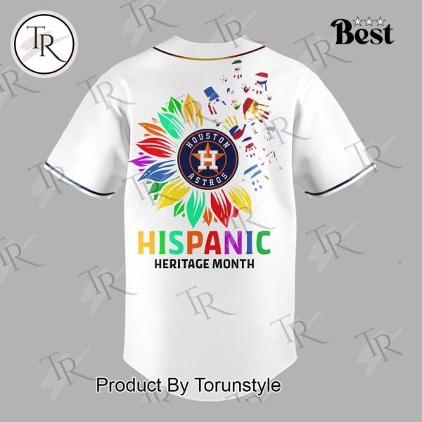 Houston Astros Happy Hispanic Heritage Month Baseball Jersey