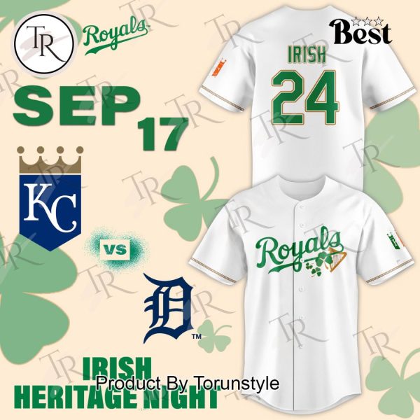 Kansas City Royals 2024 Irish Heritage Night Hoodie