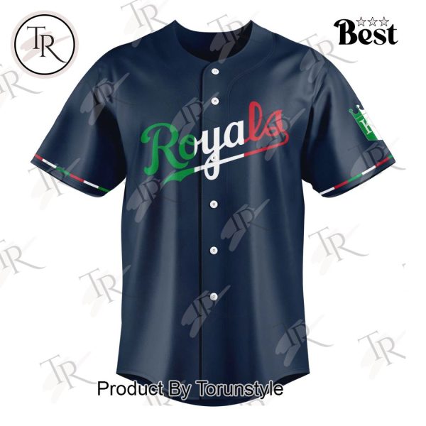 Kansas City Royals 2024 Italian Heritage Day Baseball Jersey