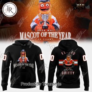 Philadelphia Flyers 2024 NHL Mascot Of The Year Hoodie – Black