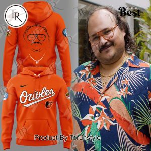 Baltimore Orioles Stavvy Hoodie – Orange