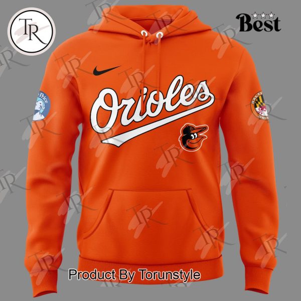 Baltimore Orioles Stavvy Hoodie – Orange