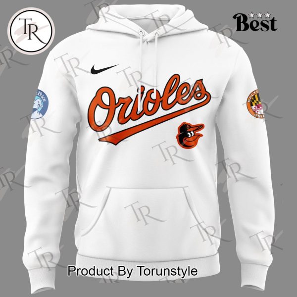 Baltimore Orioles Stavvy Hoodie – White