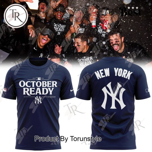 New York Yankees 2024 October Ready Postseason Hoodie