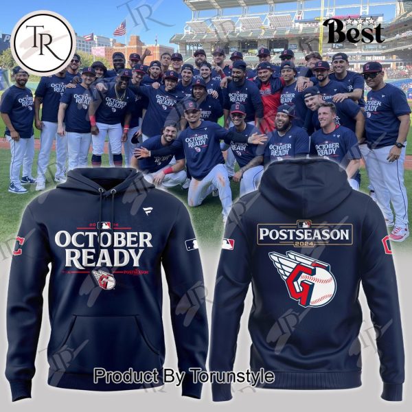 Cleveland Guardians October Ready Postseason 2024 Hoodie