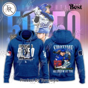 Los Angeles Dodgers Shohei Ohtani 50-50 Club Baseball Jersey