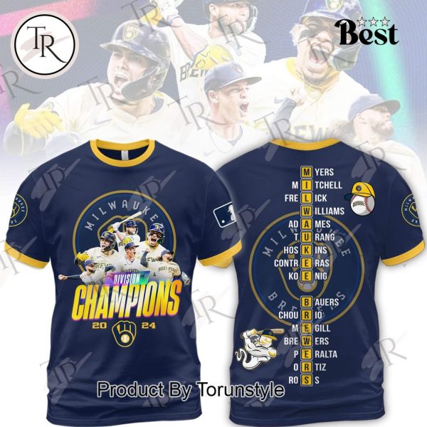 Milwaukee Brewers Division Champions 2024 Hoodie