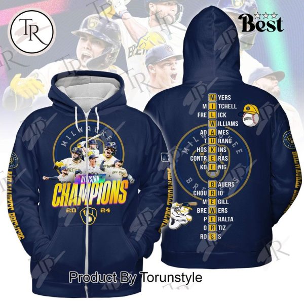 Milwaukee Brewers Division Champions 2024 Hoodie