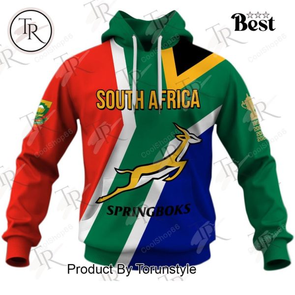 Springboks South Africa Full Flag Hoodie