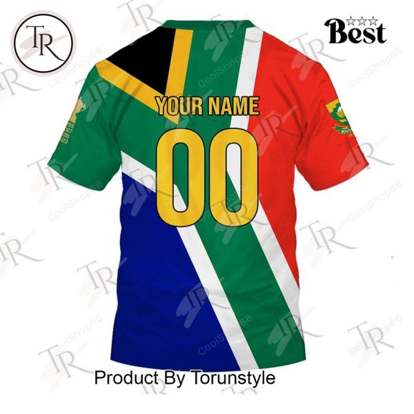 Springboks South Africa Full Flag Hoodie