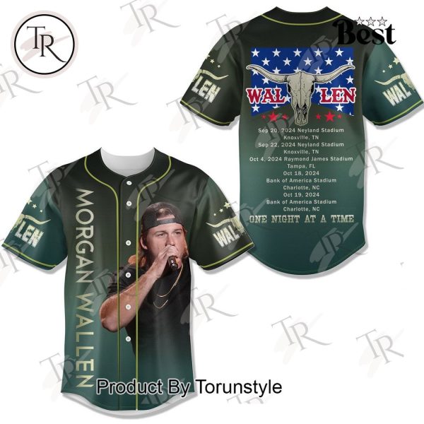 Morgan Wallen One Night At A Time Baseball Jersey