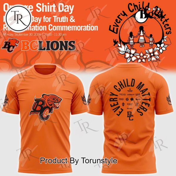 2024 BC Lions x Every Child Matters T-Shirt