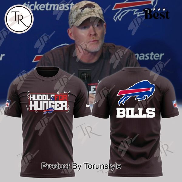 Buffalo Bills Huddle for Hunger T-Shirt