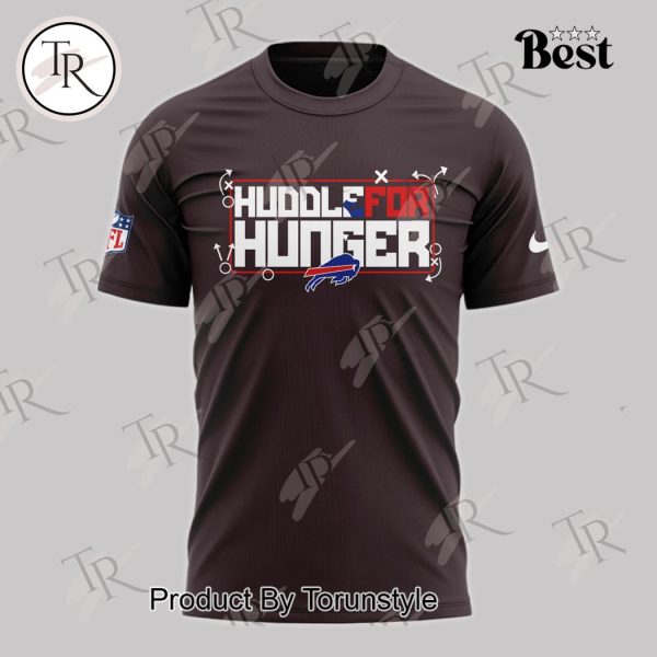 Buffalo Bills Huddle for Hunger T-Shirt