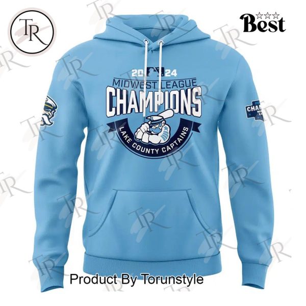 Lake County Captains 2024 Midwest League Hoodie