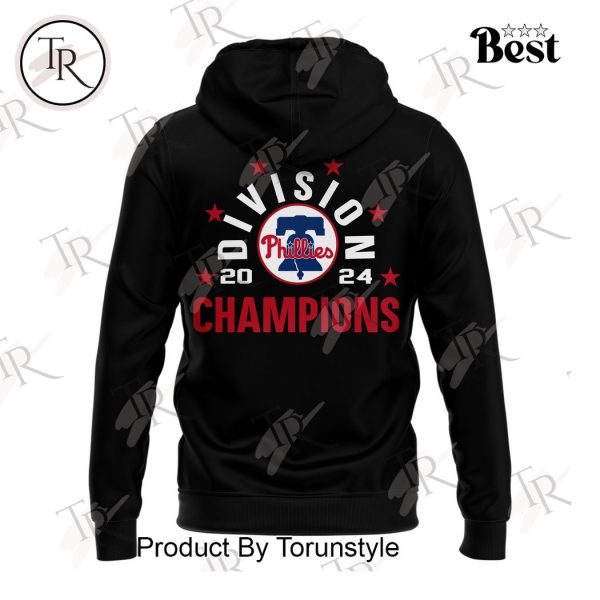 Philadelphia Phillies Division 2024 Champions Hoodie – Black