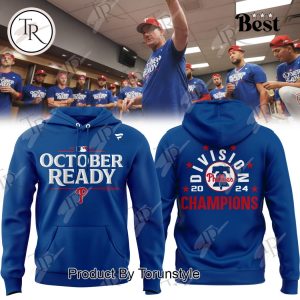 Philadelphia Phillies Division 2024 Champions Hoodie – Blue