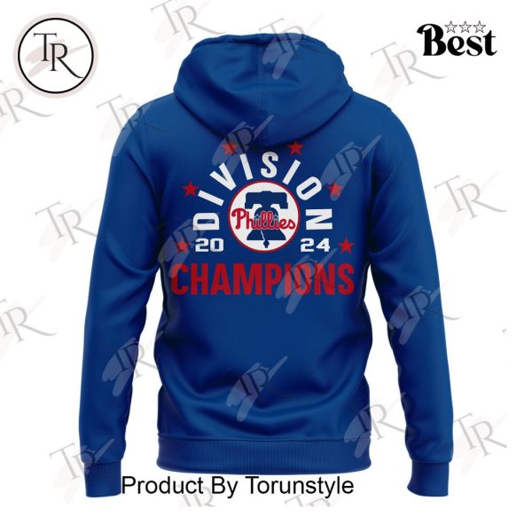 Philadelphia Phillies Division 2024 Champions Hoodie – Blue