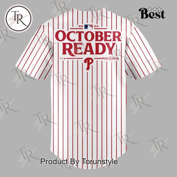 Philadelphia Phillies MLB Postseason 2024 Baseball Jersey