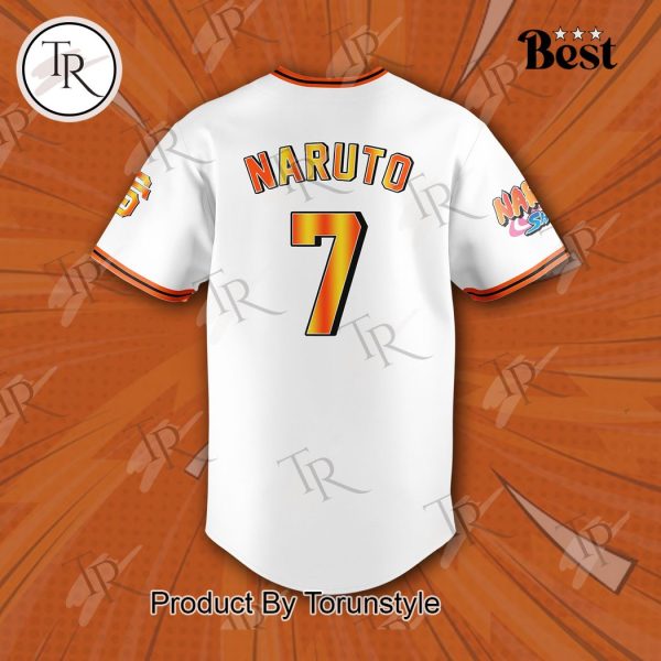 San Francisco Giants Anime Day Naruto Shippuden Baseball Jersey