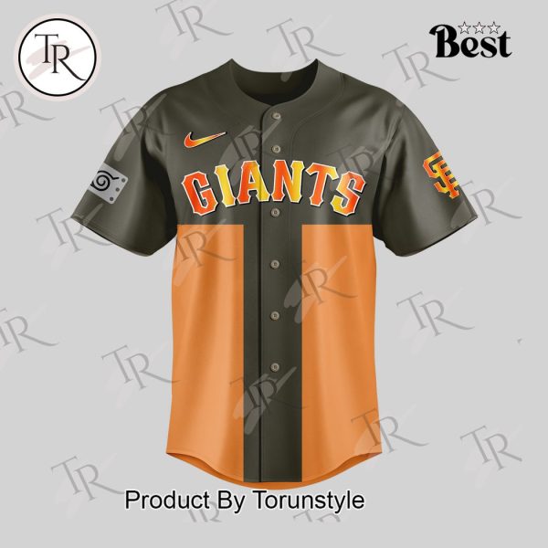 San Francisco Giants X Naruto Baseball Jersey